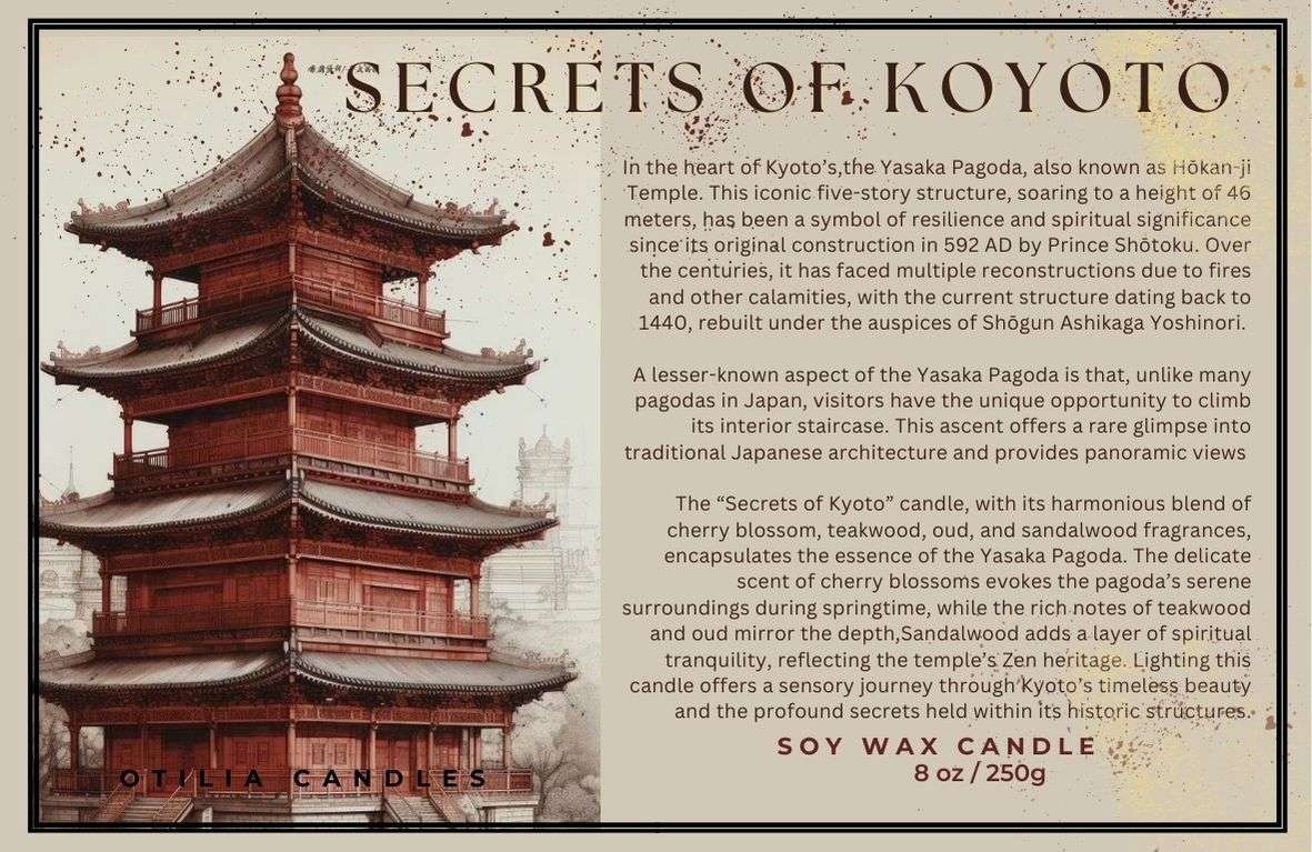 Secrets of Kyoto - Scented Candle