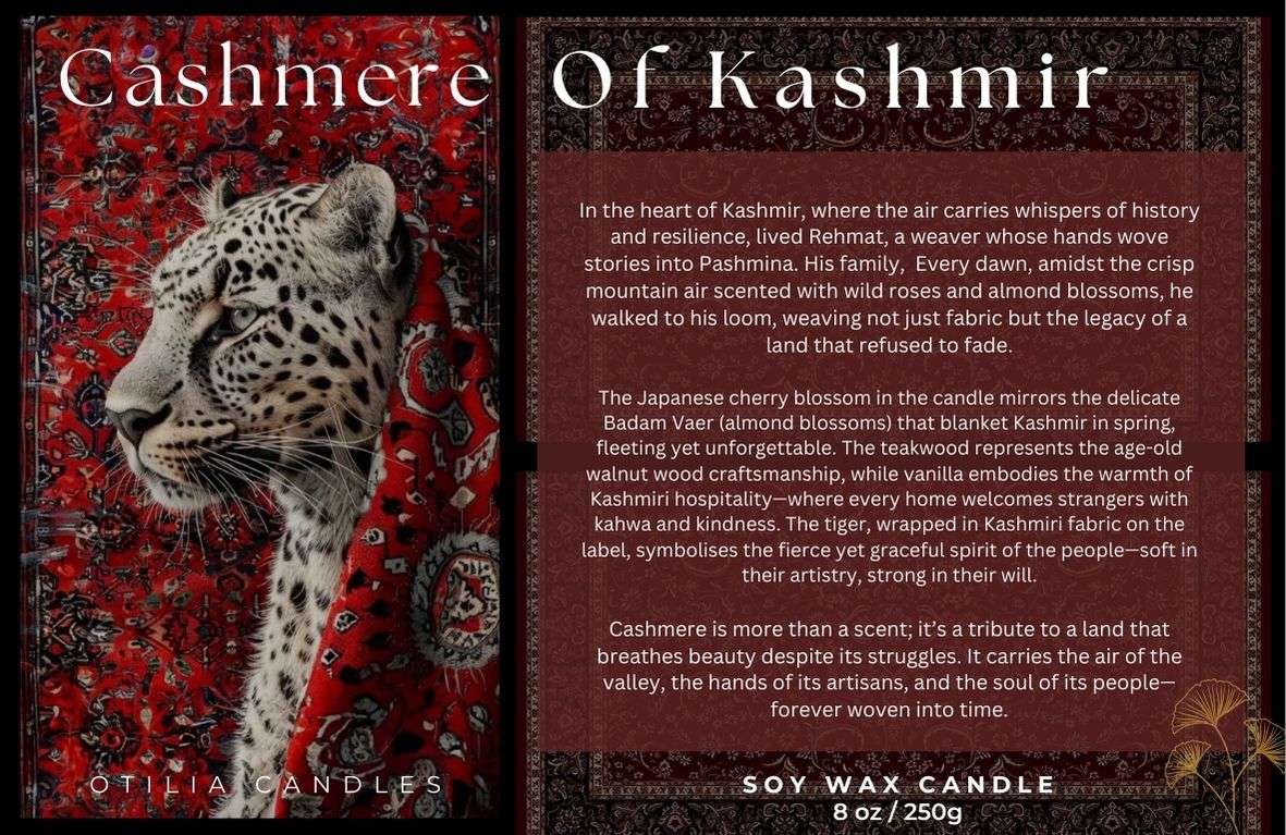 Cashmere of Kashmir - Scented Candle