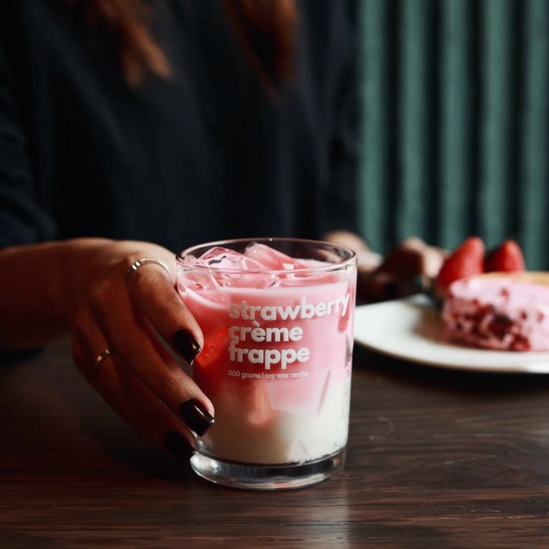 Strawberry Crème Frappe Candle