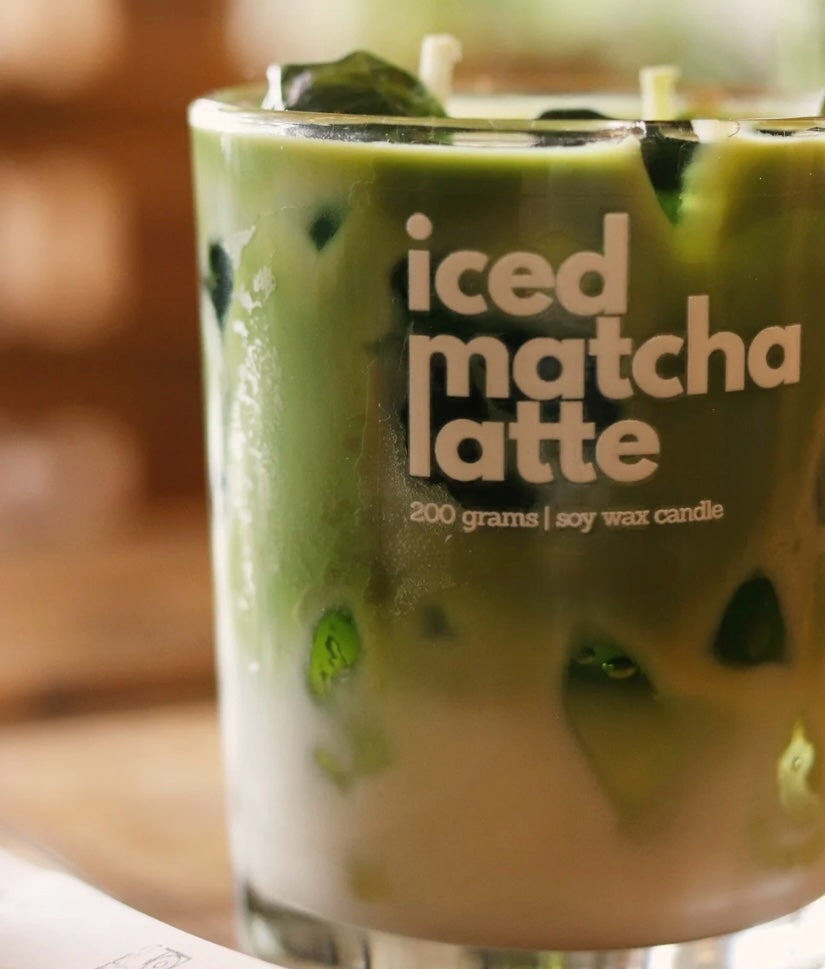 Iced Matcha Latte  Scented Candle