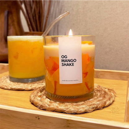 OG Mango Shake Candle - Mango Scented Candle