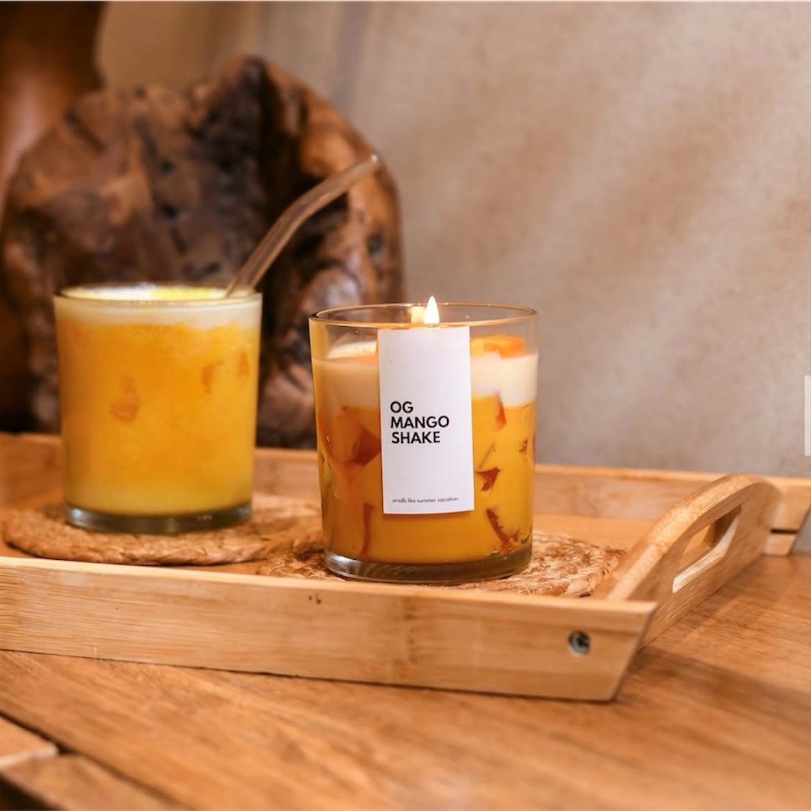 OG Mango Shake Candle - Mango Scented Candle