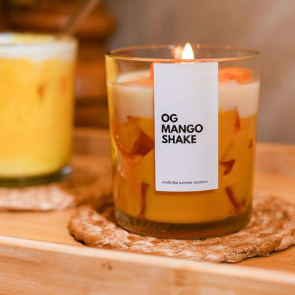 OG Mango Shake Candle - Mango Scented Candle