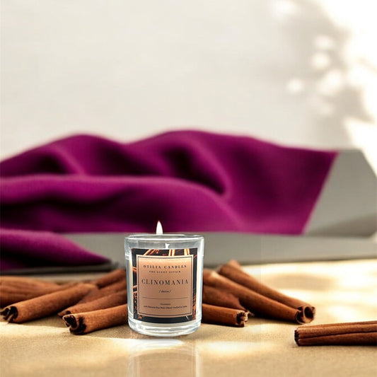 Clinomania- A cinnamon Scented Candle