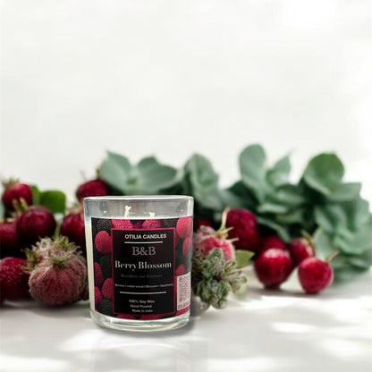 Berry Blossom -A Japanese Cherry & Berry Blossom Scented  Candle