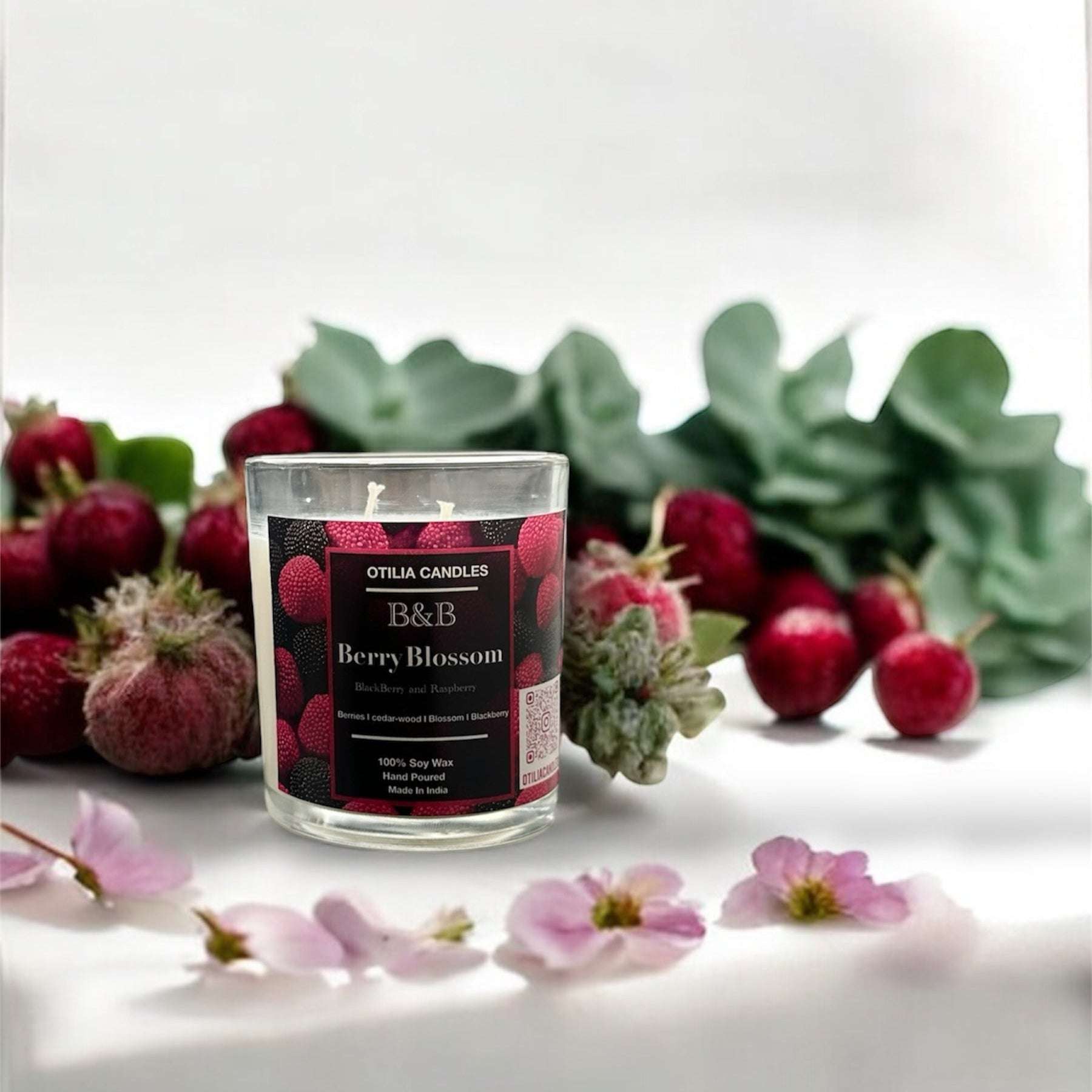 Berry Blossom -A Japanese Cherry & Berry Blossom Scented  Candle