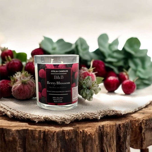 Berry Blossom -A Japanese Cherry & Berry Blossom Scented  Candle