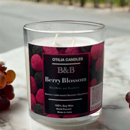 Berry Blossom -A Japanese Cherry & Berry Blossom Scented  Candle