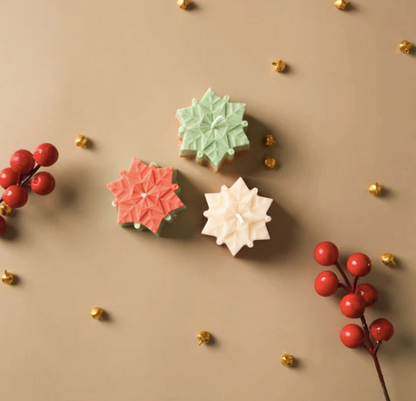 Scented Snowflake Candle