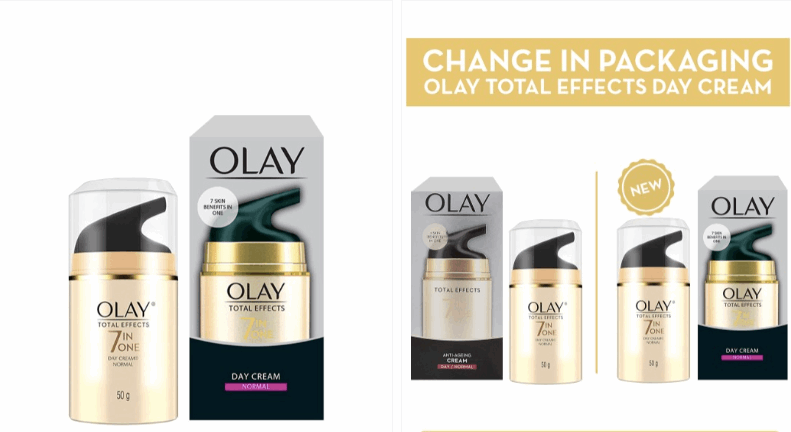 Olay Total Effects Day Cream - Fights 7 Signs of Ageing - 50g