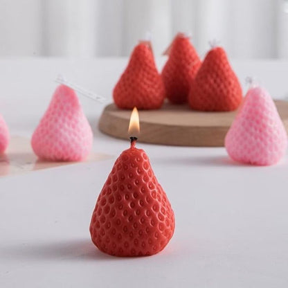 Strawberry Scented Candle Box of 2 & 4