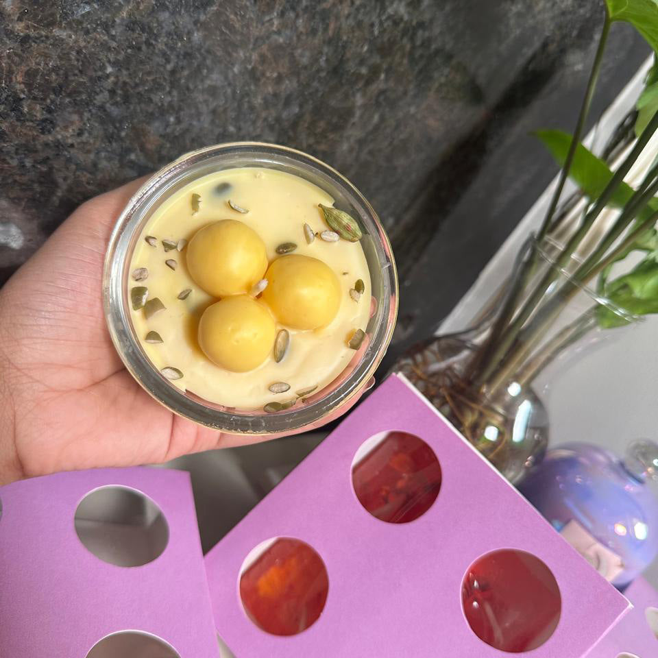 Rasmalai Scented Candles-A Sweet Touch of Festivity